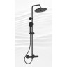 Душевая система IDEAL STANDARD CERATHERM T25+ в комплекте с термостатическим смесителем для душа черный A7210XG